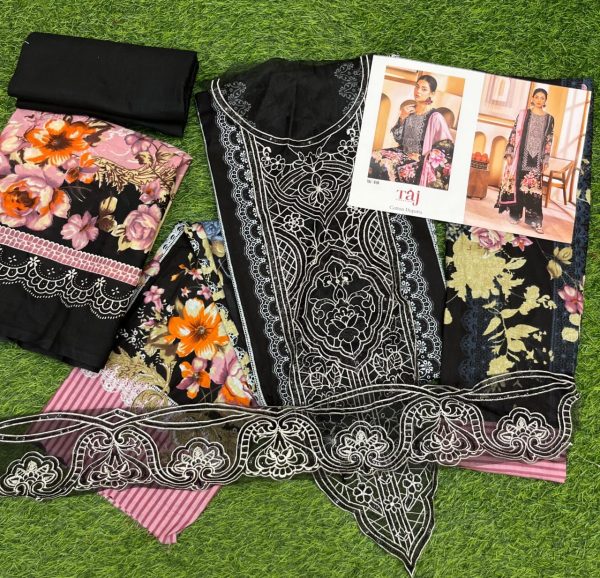 TAJ CREATIONS 616 COTTON PAKISTANI SUITS IN INDIA