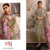 TAJ CREATIONS 618 COTTON EMBROIDERED SALWAR SUITS