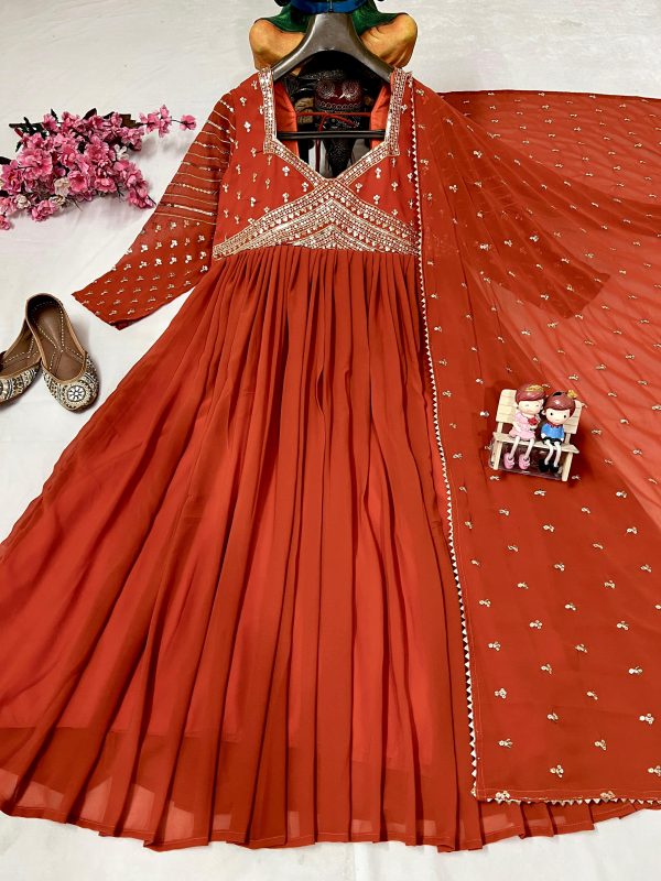 VF 208 DESIGNER GOWN WHOLESALE IN INDIA