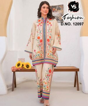 VS FASHION 12097 C READYMADE CORD SET WHOLESALE
