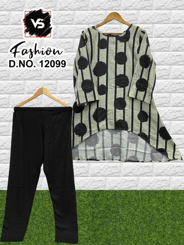 VS FASHION 12099 A READYMADE KURTI WITH PLAZZO