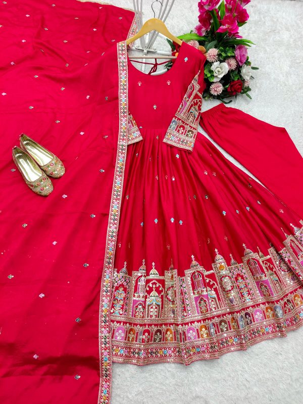 WOMEN WASTRA WW 1191 A DESIGNER GOWN WHOLESALE