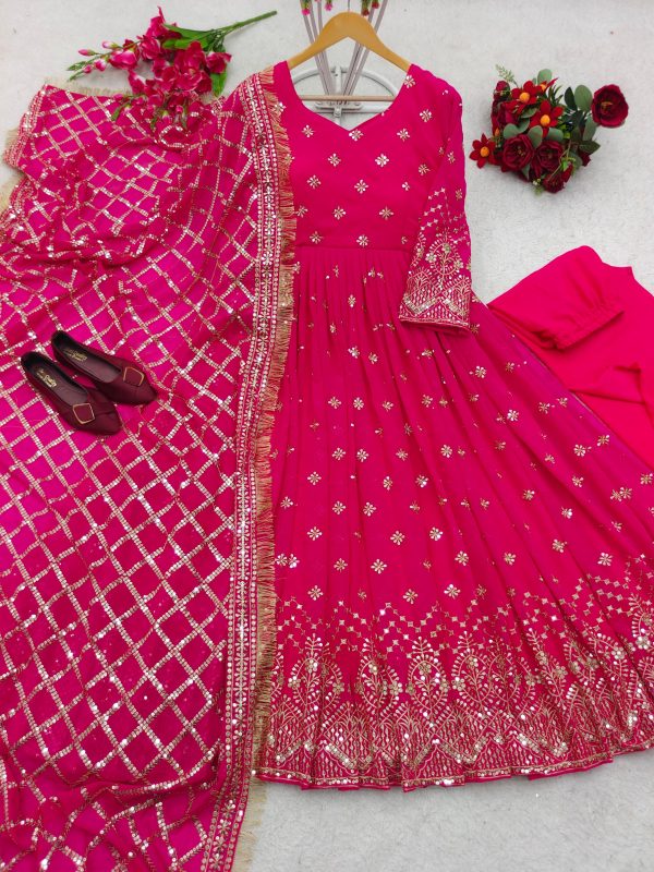 WOMEN WASTRA FD 1031 DESIGNER GOWN WHOLESALE