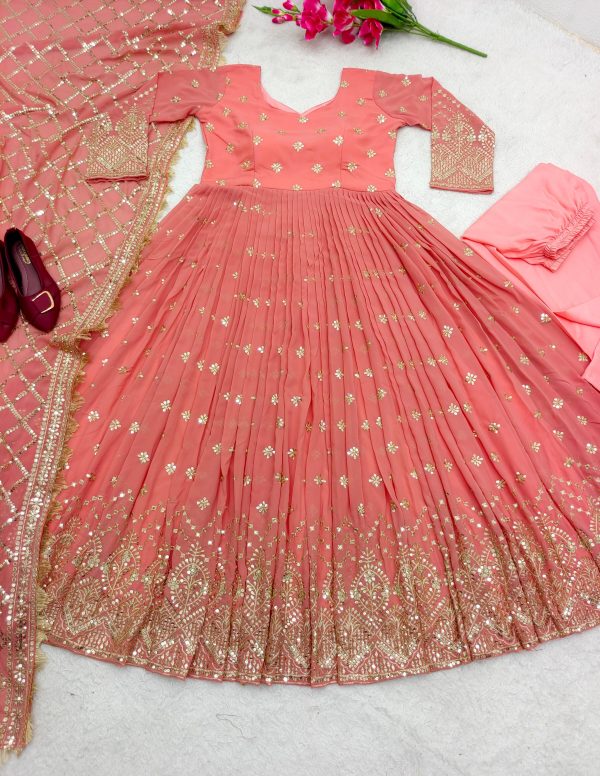 WOMEN WASTRA FD 1031 DESIGNER GOWN WHOLESALE