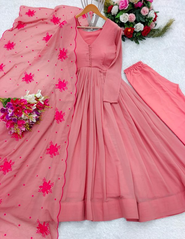 WOMEN WASTRA FD 1130 DESIGNER GOWN WHOLESALE