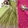 WOMEN WASTRA FD 147 DESIGNER GOWN WHOLESALE