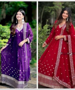 WOMEN WASTRA FD 148 A B DESIGNER GOWN ONLINE