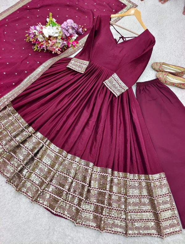 WOMEN WASTRA FD 150 DESIGENR GOWN WHOLESALE