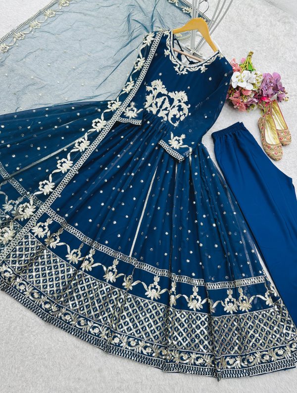WOMEN WASTRA FD 151 DESIGNER GOWN WHOLESALE