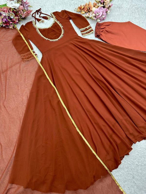 WOMEN WASTRA FD 153 DESIGNER GOWN WHOLESALE