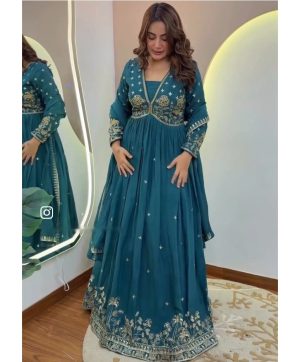 WOMEN WASTRA FD 154 DESIGNER GOWN WHOLESALE