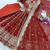 WOMEN WASTRA FD 8028 B DESIGNER GOWN WHOLESALE