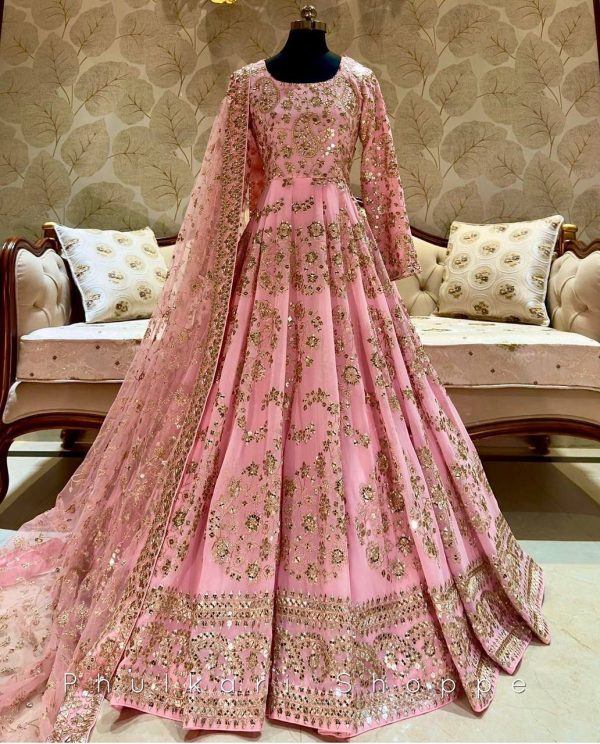 WOMEN WASTRA FD 8044 B DESIGNER GOWN WHOLESALE
