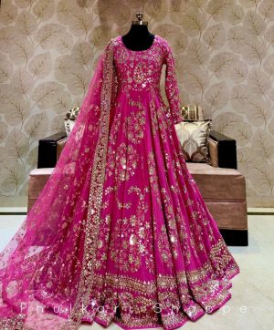 WOMEN WASTRA FD 8044 C DESIGNER GOWN WHOLESALE