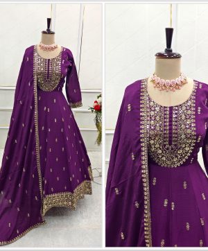 WOMEN WASTRA FD 8054 DESIGNER GOWN WHOLESALE