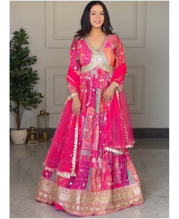 WOMEN WASTRA WW 1132 DESIGNER GOWN WHOLESALE