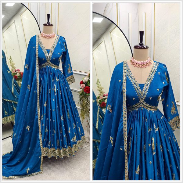 WOMEN WASTRA WW 1149 B DESIGNER GOWN WHOLESALE