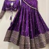 WOMEN WASTRA WW 1201 A B C LEHENGA CHOLI