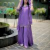 WOMEN WASTRA WW 1204 C DESIGNER SHARARA SUITS