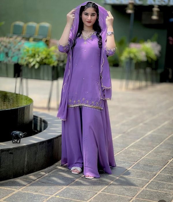 WOMEN WASTRA WW 1204 C DESIGNER SHARARA SUITS