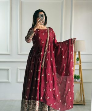 WOMEN WASTRA WW 1205 DESIGNER GOWN WHOLESALE