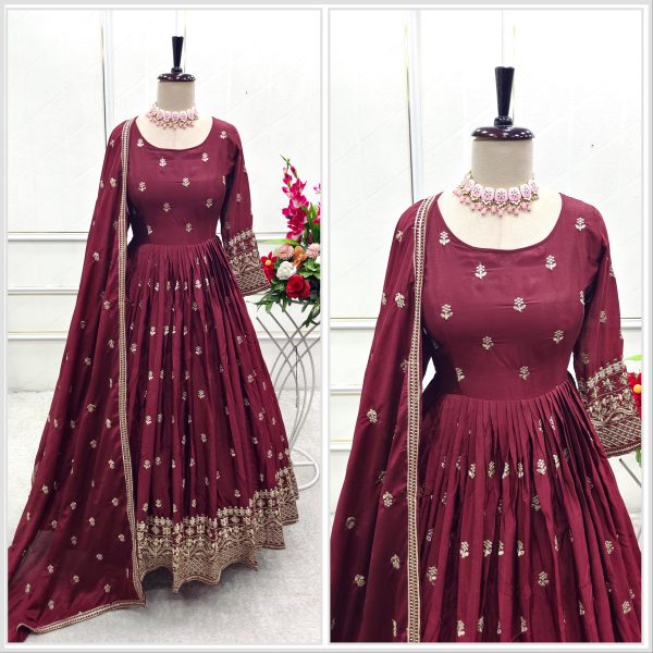 WOMEN WASTRA WW 1205 DESIGNER GOWN WHOLESALE