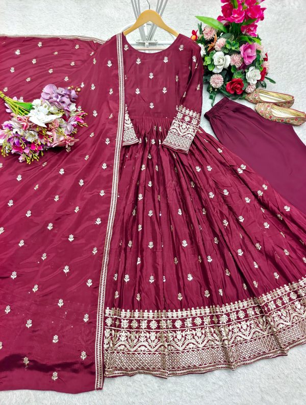 WOMEN WASTRA WW 1205 DESIGNER GOWN WHOLESALE
