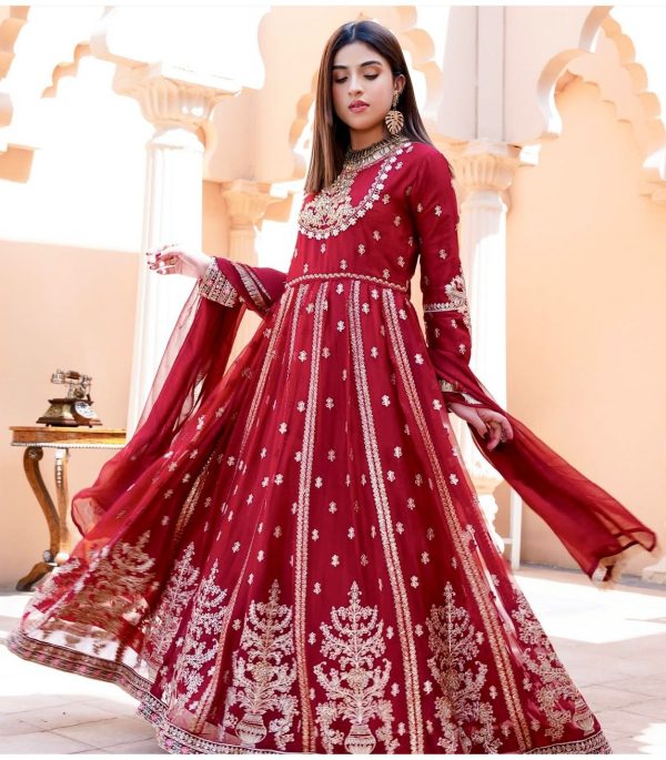 WOMEN WASTRA WW 1206 DESIGNER GOWN WHOLESALE