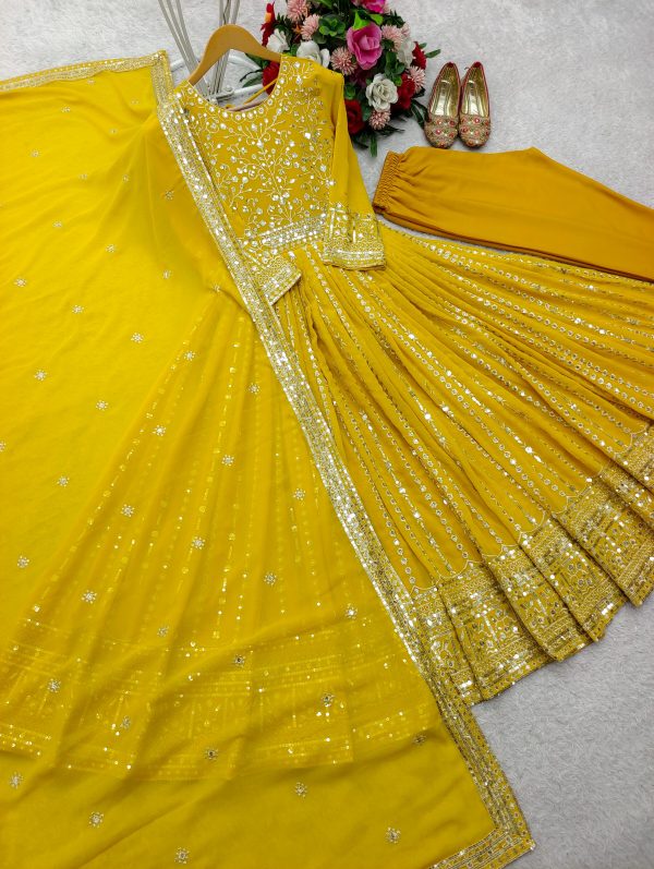 WOMEN WASTRA WW 1207 DESIGNER GOWN WHOLESALE