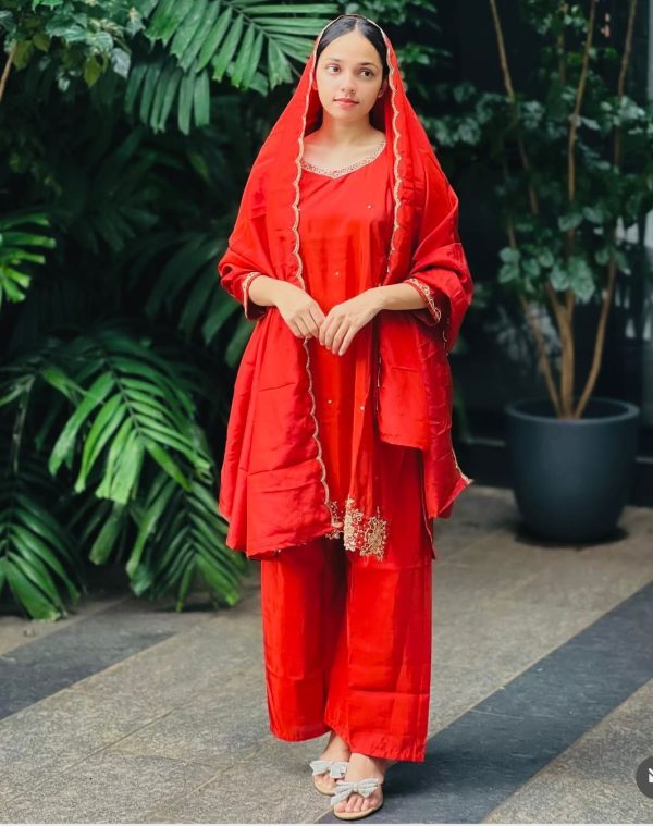 WOMEN WASTRA WW 1209 DESIGNER PLAZZO SUITS ONLINE
