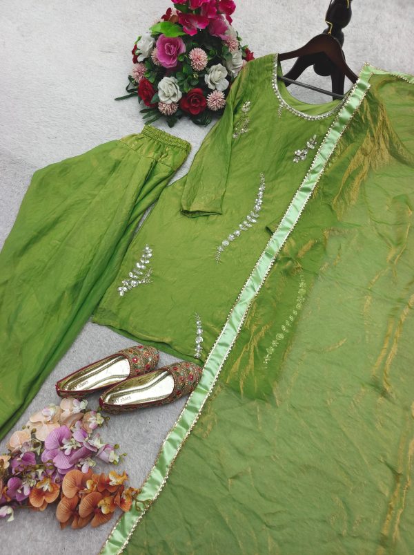 WOMEN WASTRA WW 1212 A DESIGNER FARSHI SUITS