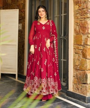 SHREE HARI NSR 865 DESIGNER GOWN WHOLESALE