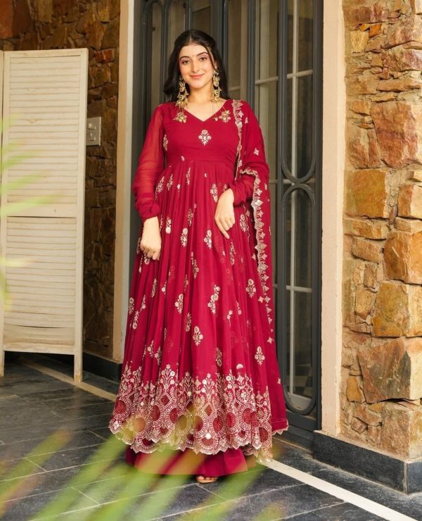 SHREE HARI NSR 865 DESIGNER GOWN WHOLESALE