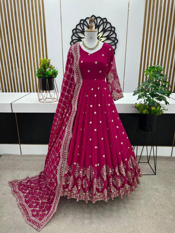 ZEEL FASHION ZF 359 F DESIGNER GOWN WHOLESALE