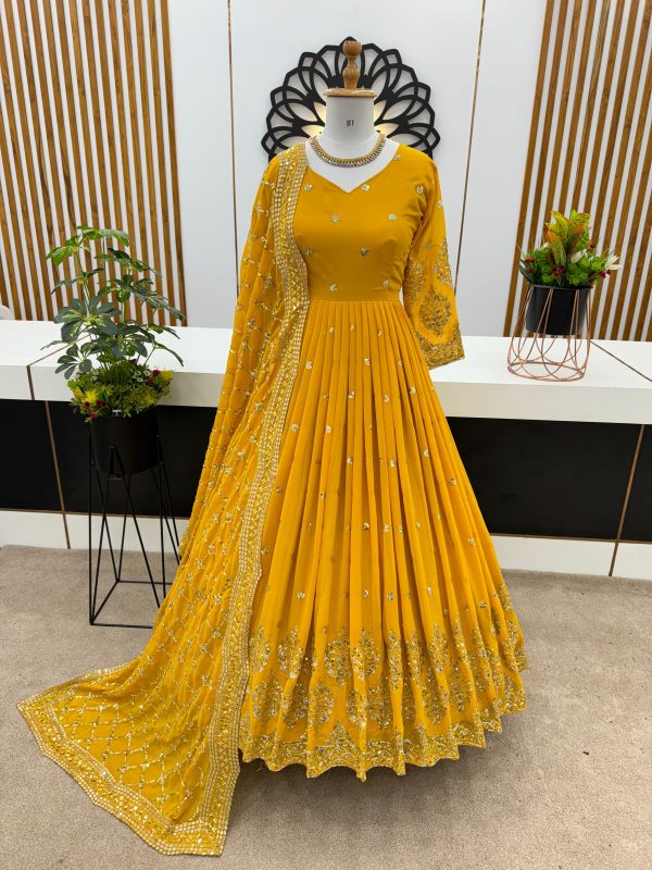 ZEEL FASHION ZF 359 H DESIGNER GOWN WHOLESALE