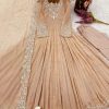 ZEEL FASHION ZF 419 B DESIGNER GEORGETTE GOWN