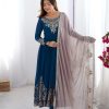 ZEEL FASHION ZF 5008 E DESIGNER GEORGETTE GOWN