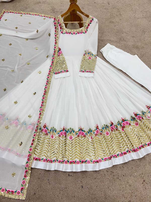 ZEEL FASHION ZF 5010 B DESIGNER PARTY WEAR GOWN
