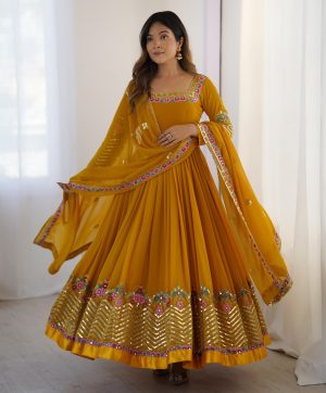 ZEEL FASHION ZF 5010 DESIGNER PARTY WEAR GOWN