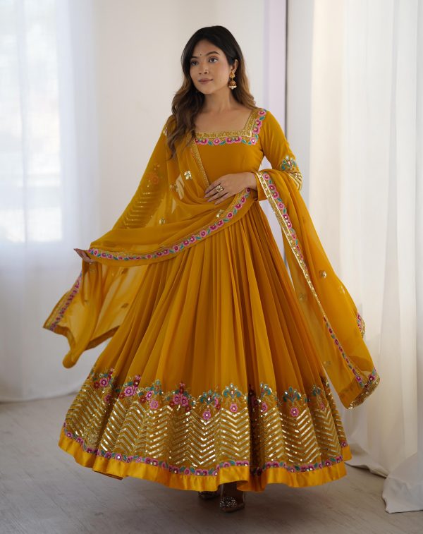 ZEEL FASHION ZF 5010 DESIGNER PARTY WEAR GOWN
