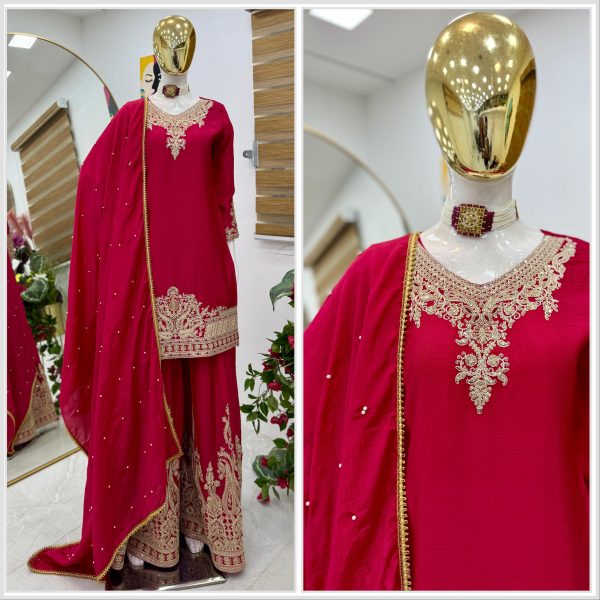 ZOYA CLOTHING Z 9283 A TRENDING SHARARA SUITS