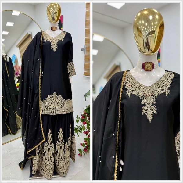 ZOYA CLOTHING Z 9283 C TRENDING SHARARA SUITS
