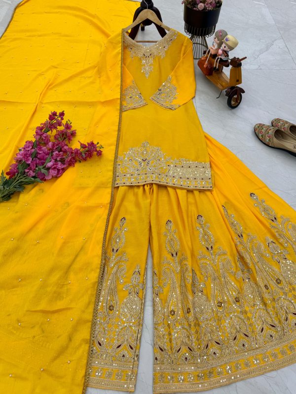 ZOYA CLOTHING Z 9283 E TRENDING SHARARA SUITS