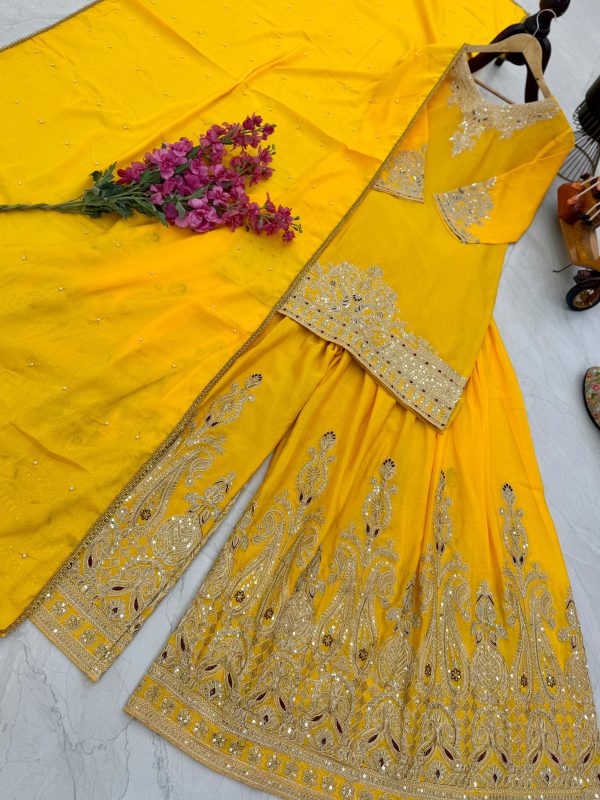 ZOYA CLOTHING Z 9283 E TRENDING SHARARA SUITS