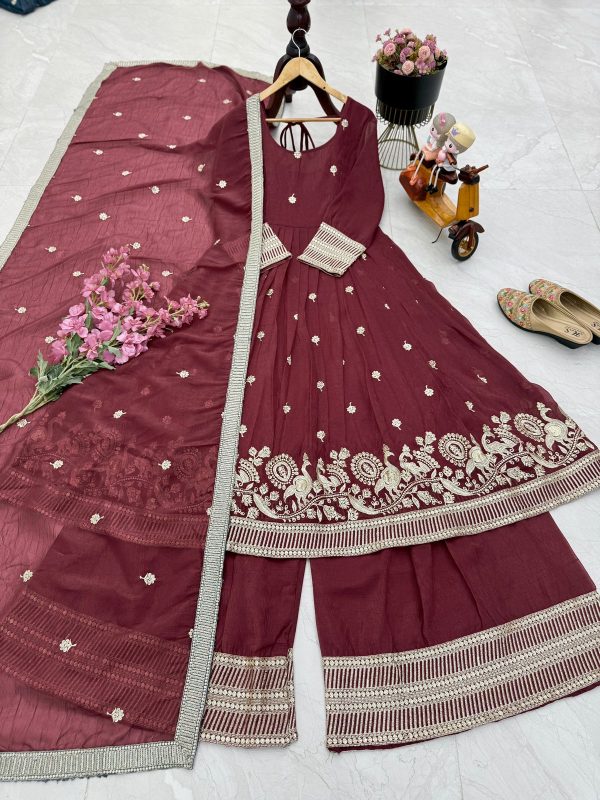 ZOYA CLOTHING ZB 5055 A SHARARA SUITS WHOLESALE