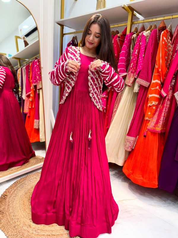 ZOYA CLOTHING ZB 5057 A TRENDING GOWN WHOLESALE