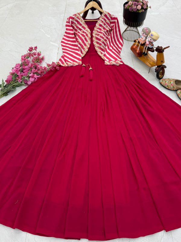 ZOYA CLOTHING ZB 5057 A TRENDING GOWN WHOLESALE