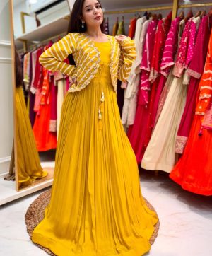 ZOYA CLOTHING ZB 5057 B TRENDING GOWN WHOLESALE