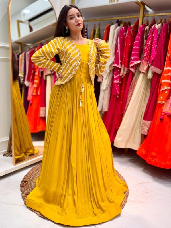 ZOYA CLOTHING ZB 5057 B TRENDING GOWN WHOLESALE