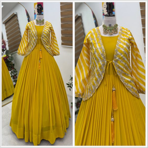 ZOYA CLOTHING ZB 5057 B TRENDING GOWN WHOLESALE